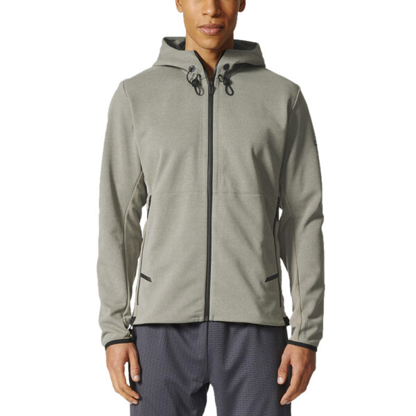 Adidas Men's Climaheat Hooded Workout Jacket