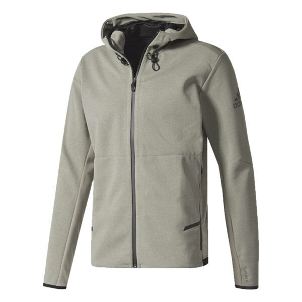 Adidas Men's Climaheat Hooded Workout Jacket - Image 5