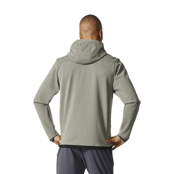 Adidas Men's Climaheat Hooded Workout Jacket - Image 2