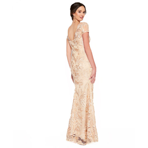 JS Collection Embroidered Soutache Gown - Image 2