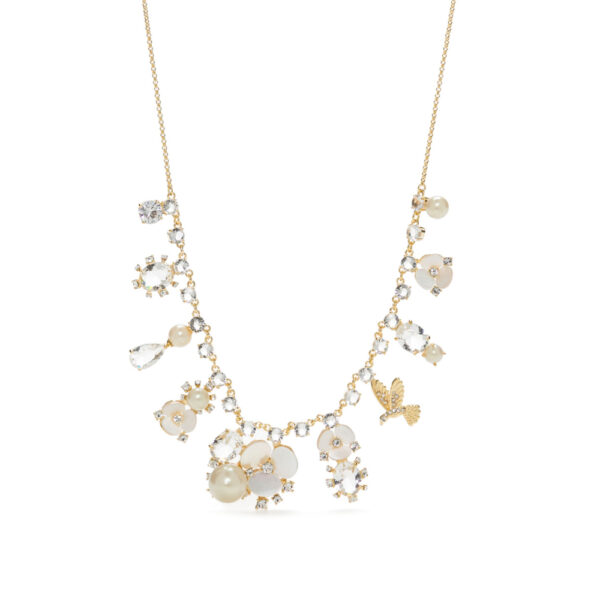 Kate Spade Disco Pansy Necklace